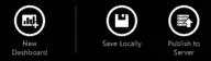 Saving and Publishing dashboard