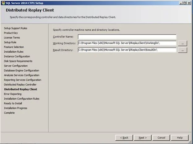 Distributed Replay Client