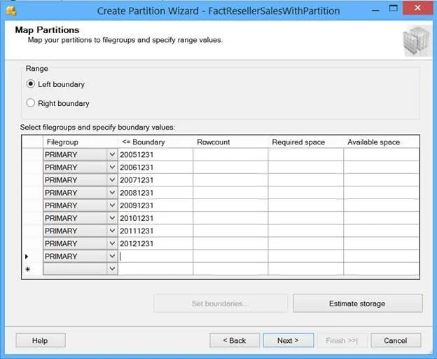 Map Partitions